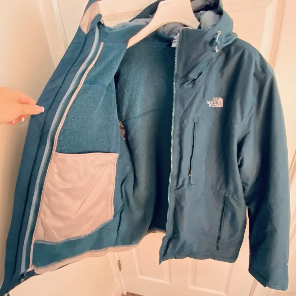 THE NORTH FACE Jacket Mens XL Nylon gallio triclimate 2 In 1 Zip Out Lining